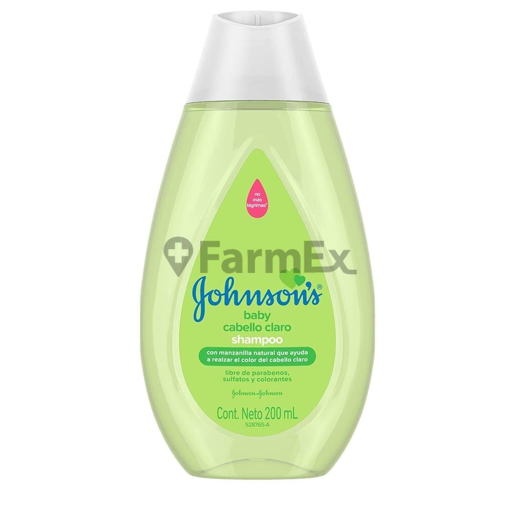 Johnson's Baby "Cabello Claro con Manzanilla" x 400 mL Farmex-Pluxee-Persistente